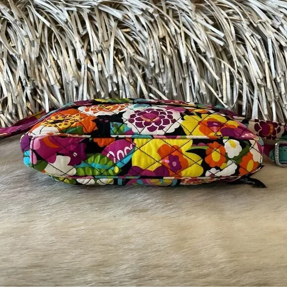 Vera Bradley Va-Va Bloom Little Hipster Crossbody Bag - Picture 10 of 14